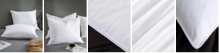 UNIKOME 2 Pack White Goose Feather & Down Bed Pillows, King Size